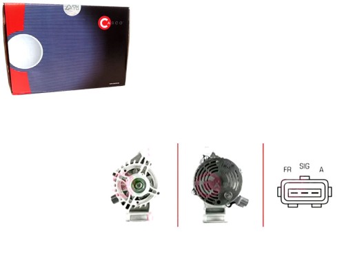 CASCAL30153AS(iMOTO) - Генератор каско 98ab10300gc 98ab10300ge 98ab1030 + водійський комплект №37