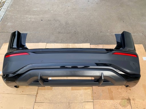 VW TAYRON II 57L complete bumper rear part rear 6x PDC LY9T black