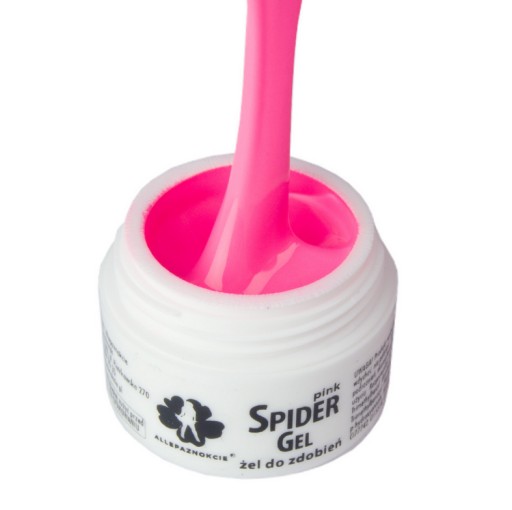 SPIDER GEL NEONOVÁ GEL NA ZDOBENIE RUŽOVÁ 3ml