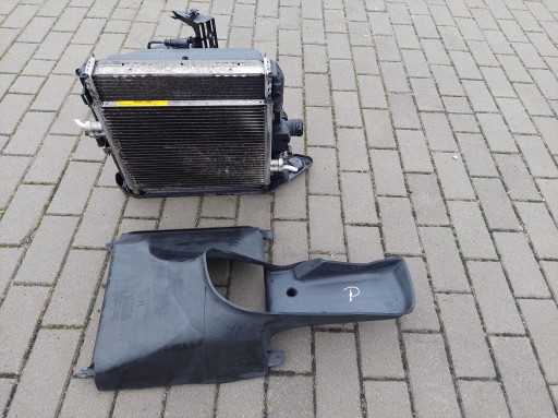 radiator radiator of water KOMPLET right 3.2 PORSCHE BOXSTER CAYMAN S 987