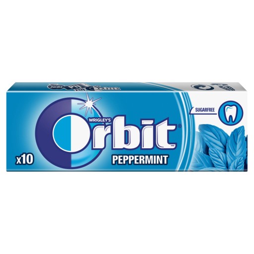 Orbit peppermint guma do żucia 10 drażetek 14g