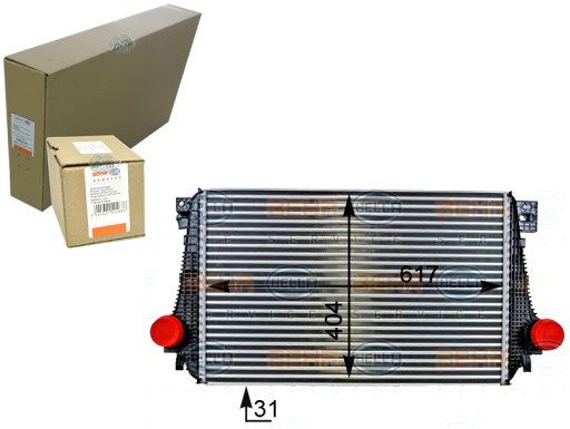 BRH8ML 376 - ІНТЕРКУЛЕР BEHR HELLA BEHR HELLA 2H0145804 D 3767