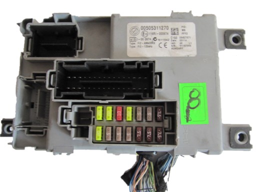 FIAT G.PUNTO EVO МОДУЛЬ BSI КОРОБКА 00505311270