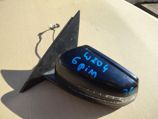 mirror left Mercedes W204 6 pin 040 A2048103316