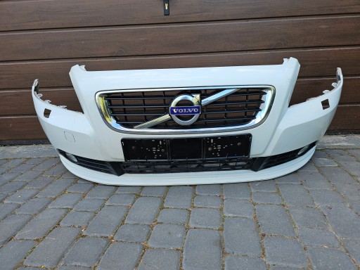 30744904 - Volvo s40 ii lift передний бампер r-design ксенон белый