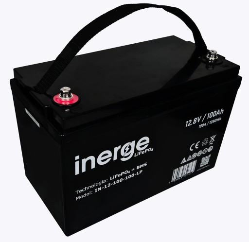 Lifepo4 аккумулятор 12 в 100 ач (100 а) + источник питания ибп на солнечной батарее для кемпера bms