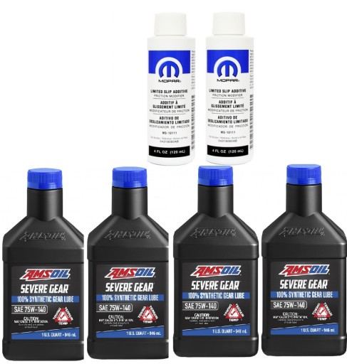 Масло для мостов amsoil 75w140 + присадка lsd.