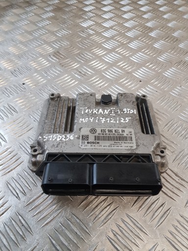 Контроллер двигателя 03g906021rn 0281014128 vw touran i lift 1.9 tdi европа