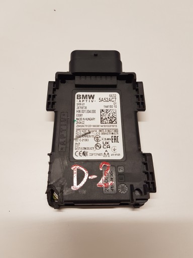 RADAR ASYSTENT changes supports RUCHU BMW F40 X3 G01 X5 G05 G20 5A52AC7