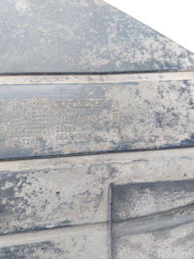 cover chassis right VOLVO V50 S40 II 30714863