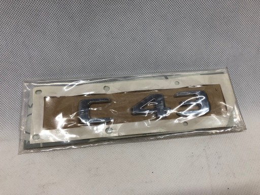 A2058171801 - MERCEDES W205 C 43 AMG ЕМБЛЕМА БЕЙДЖ ОРИГІНАЛ НОВИЙ