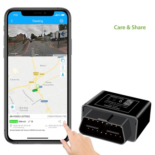 GPS Plug Play для автомобиля OBD онлайн слежения
