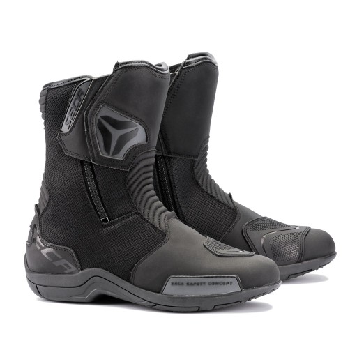 Мотоциклетные туристические туфли SECA COMET CLIMA HDRY Цвет Черный Размер 43