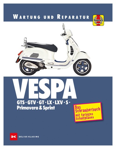 КЕРІВНИЦТВО ПО РЕМОНТУ СКУТЕРА VESPA GTS / GTV / GT / PRIMA