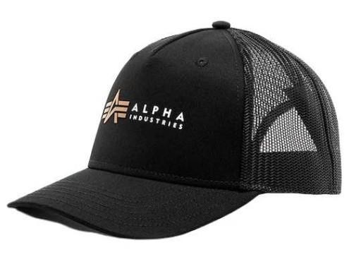 Šiltovka Alpha Industries Alpha Label Trucker Cap 10