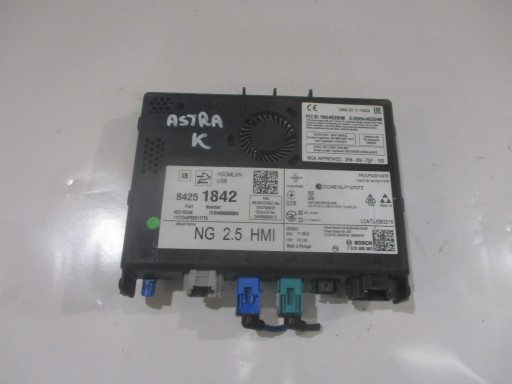 TL.793389777| (OE)GM84251842-1783 - Запчасти для opel | модуль навигационного контроллера astra k navi europe 84251842, коды!