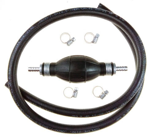 119088.9275 - Груша насос 7,5 - 8,5 мм з клапаном, хомут шланг