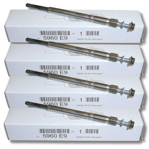 Свічка розжарювання citroen peugeot 1.4 hdi 1.6 hdi оригінал 5960e9