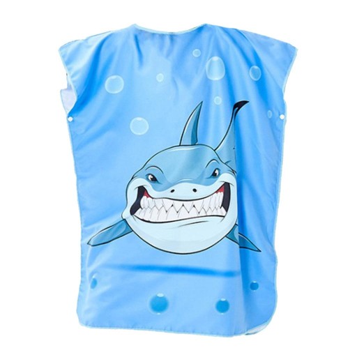 Рушник-пончо з капюшоном для зміни пляжного халата