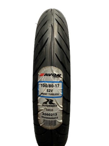 ШИНЫ AVON ROADRIDER AM26 100/80/17 ПЕРЕДНИЕ