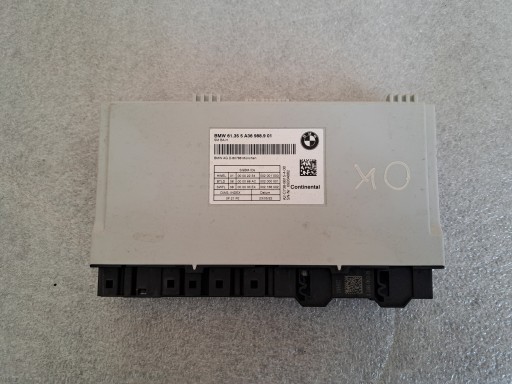 2' 228I - Bmw f40 f44 g20 g21 g22 g28 g30 g11 модуль контроллера сиденья 5a36988