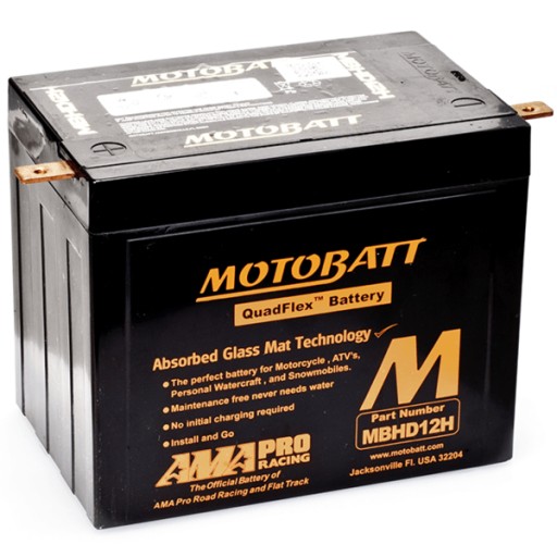 Акумуляторна батарея MotoBatt MBHD12H AGM гель Гель