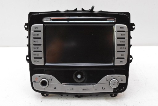 RADIO PANEL Bouches buses CD AUX NAVI TELEFON 7S7T-18K931-BJ FORD MONDEO MK4 07