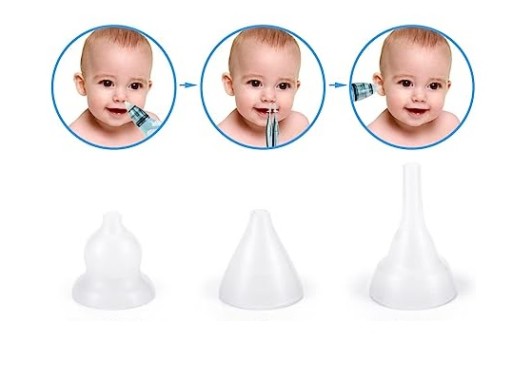 ASPIRATOR ELEKTRYCZNY BUBBACARE NASAL, Aspiratory i gruszki do nosa