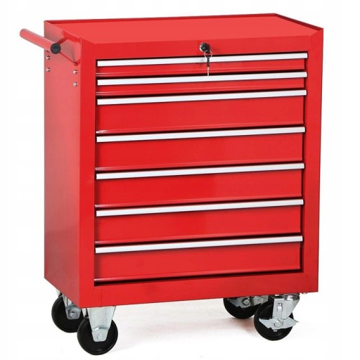 ШАФА ДЛЯ ІНСТРУМЕНТІВ ВІЗОК ДЛЯ МАЙСТЕРНІ ЗАМИКАЄТЬСЯ 12