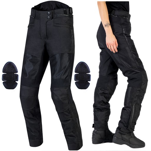 БРЮКИ ЖЕНСКИЕ ТЕКСТИЛЬНЫЕ МОТОЦИКЛОВЫЕ OZONE FLOW