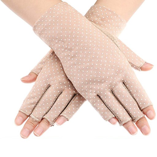 Vodičské rukavice bez prstov Letné protišmykové rukavice