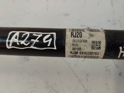 KIA Stinger 2,0 GDI semi-axis rear right 49061J5200 (A274)