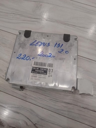 Контроллер компьютера lexus is 2.0 2002 89661-53200 175300-4331