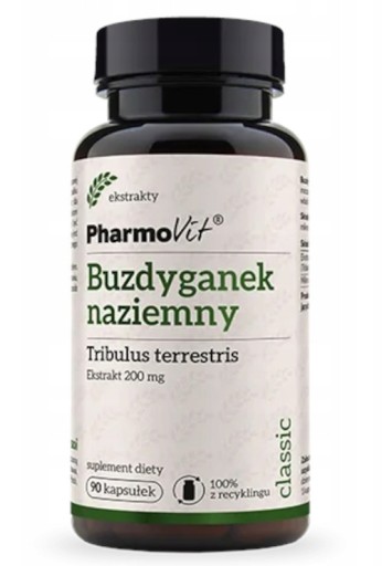 PharmoVit Kotvičník zemný extrakt 200mg 90 kapsúl