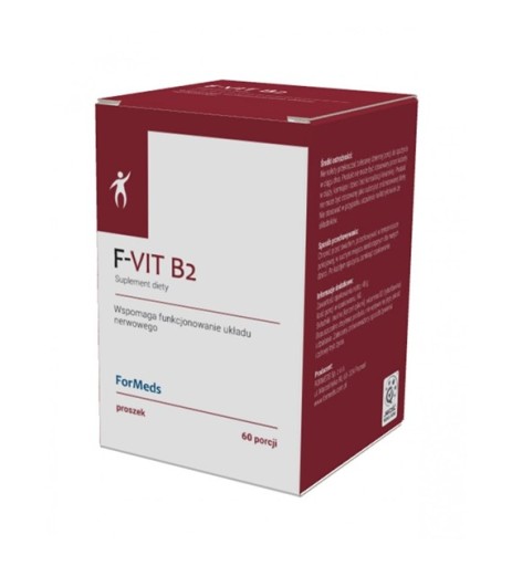 F-VIT B2 Vitamín B2 Riboflavín 60 porcií ForMeds