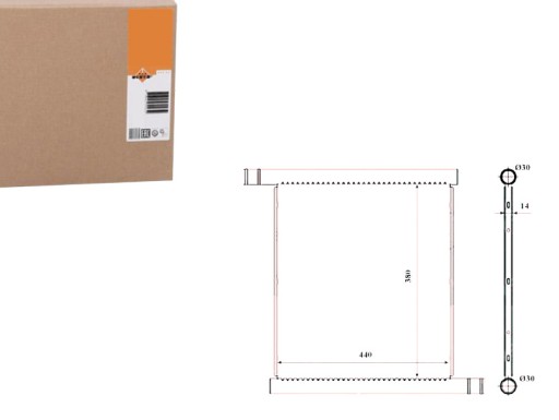 NRF53857(EXT) - NRF SMART COOLER 0.8CDI 1.0 07- NRF