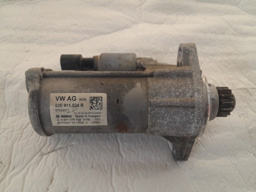 AUDI A3 S3 8V Anlasser Starter 2.0 TFSI 02E911024B