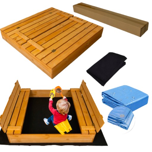 Дерев'яна пісочниця 250 кг