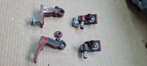 A4 B9 8W S4 hinge hinges door right right rear part rear. KOMPLET LY3S