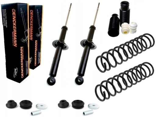 ALL0739C - Пружины амортизаторы подушки volvo s40 и v40 2000-2004 после лифта задние комплект