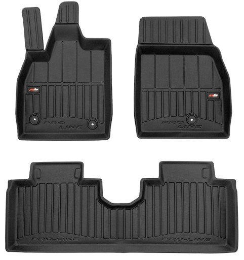 Резиновые коврики ford mustang mach-e 2020 г.в. - 3d подноски