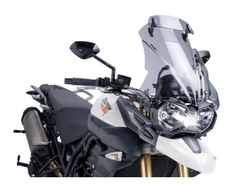 5918H - Скло TOURYST Puig TRIUMPH TIGER 800 / XC 11-17 дефлектор злегка тонований.