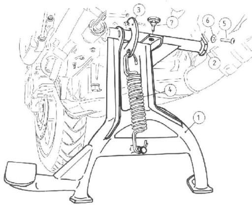 505938 00 - MB центральний блок Hepco Becker для Honda CBF 600