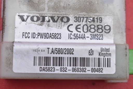 control unit module ALARMU 30775419 VOLVO XC90 1 and 02-06