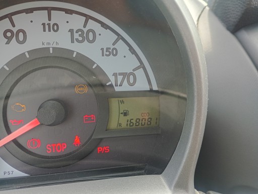 mutatók ZEGARY Fordulatszámmérő Peugeot 107 FL 08-14 1.0 przebieg 168 081km