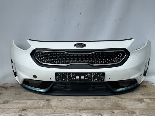 Kia niro 18- передний бампер + решетка радиатора 86512-g5000