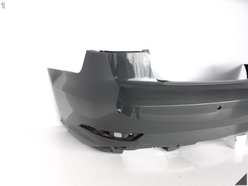 AUDI A3 8V5 sedan 8V7 CABRIO LIFT 17-20 ZWYKLY/BASIS bumper rear part *4XPDC*