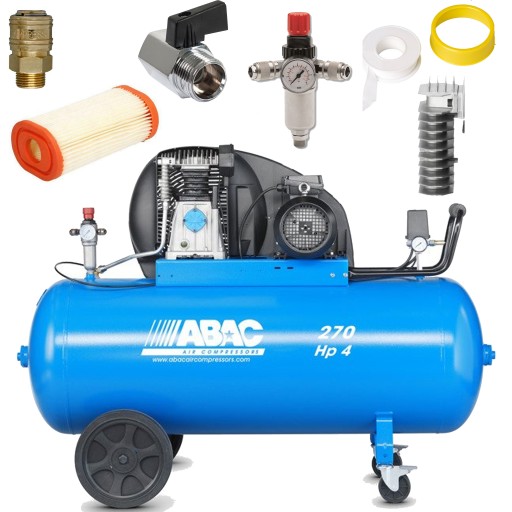 ABAC МАСЛЯНИЙ КОМПРЕСОР PRO A39B 270L 4HP 400V ABAC