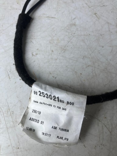 bundle wiring KABEL aerial CITROEN C4 CACTUS LIFT 9825302180