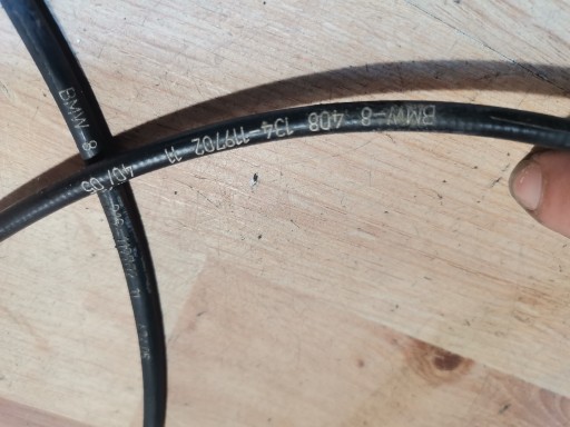 lock rope bonnets BMW X5 E53 KOMPLET